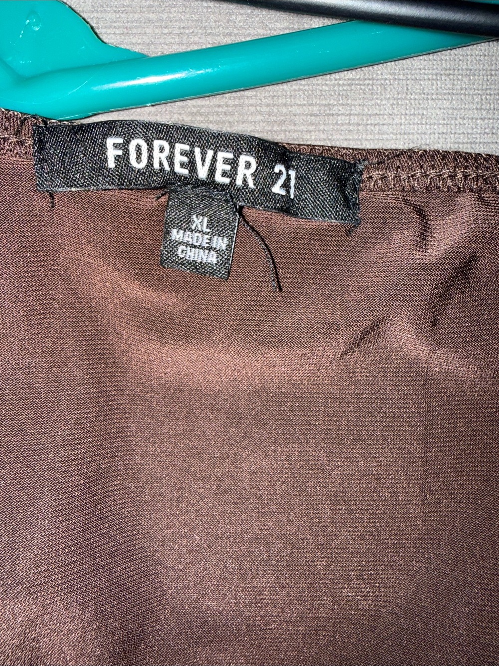 Forever 21 Brown Maxi Skirt with Straight Cut - Picture 4 of 6